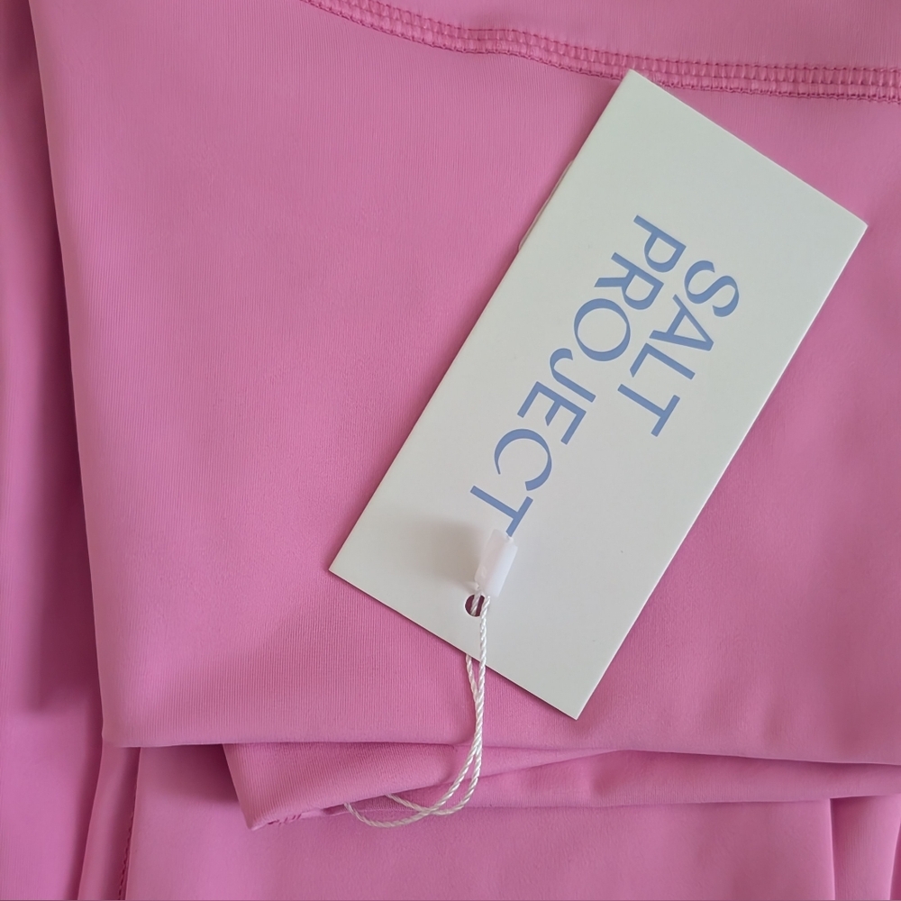 Salt Project Bubblegum Pink Sculpt Leggings - Picture 3 of 3